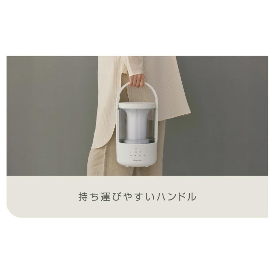 RHYTHM お手入れ簡単 大容量 プールレス加湿器 MIST250（ウォーム