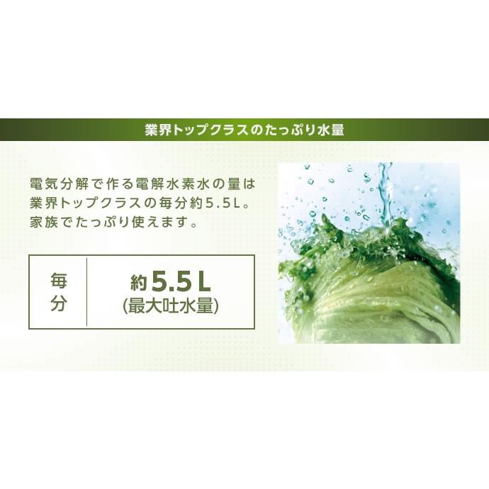 次亜塩素酸水（強酸性水） 生成可能 トレビFWH-6000(W) フジ医療器　水素水　電解水素水生成器　トレビ水素プラス　電解水素水生成器S1　還元水素水　電解還元水｜nickangensuisosui｜07