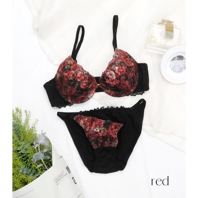 フロントホック ブラジャー ＆ ショーツ セット 下着 女性 上下