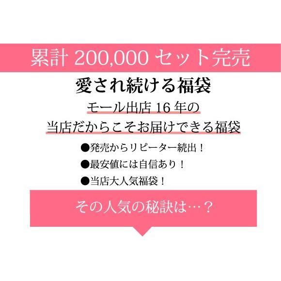 福袋 ブラジャー ショーツ セット 3組入り 刺繍のみ タイプ レギュラーサイズ 送料無料 2024 [メール便不可]｜nico-ins｜02