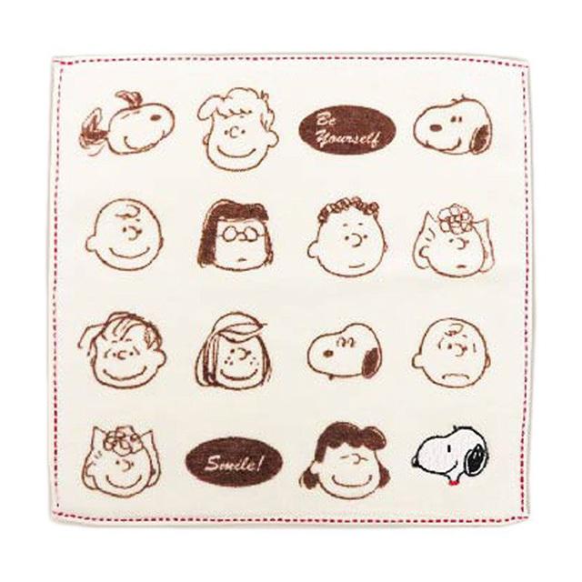 スヌーピー ミニタオル アイコンフェイス ベージュ Spt 212 177 Nico Marche ニコマルシェ 通販 Yahoo ショッピング