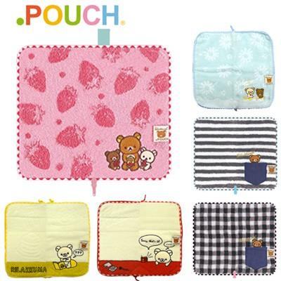 リラックマ Pouch どっとポーチ ファスナー付きミニタオルポーチ キープスタンドポケット 197 Pouchrk Nico Marche ニコマルシェ 通販 Yahoo ショッピング