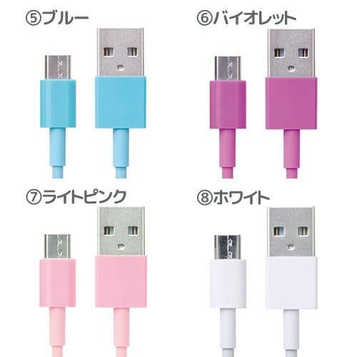 CABLE BITE (ケーブルバイト) 専用 microUSBケーブル for Android 1m　VRT42636/VRT42637/VRT42638/VRT42639/VRT42640/VRT42641/VRT42642/VRT42643｜nico-marche｜03