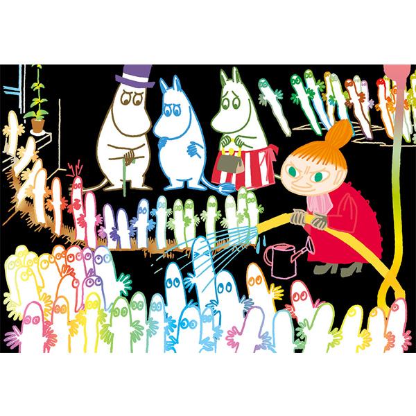 豪華な スクラッチアート ムーミン谷カード Q