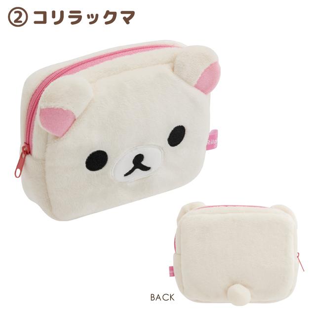 San-X リラックマ ぬいぐるみ雑貨シリーズ ぬいぐるみマルチケース