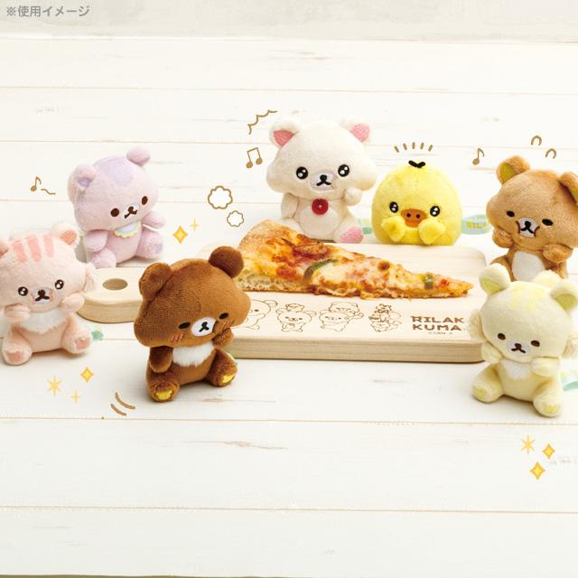 San-X リラックマ みんなでまんぷくまくまくテーマ てのり San-X リラックマ みんなでまんぷくまくまくテーマ てのり