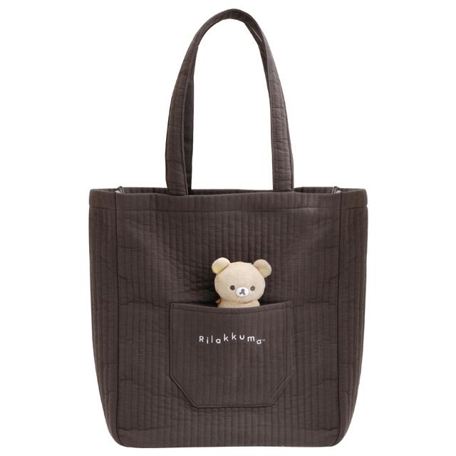 San-X（サンエックス） リラックマ BASIC RILAKKUMA MONOCHROME トート