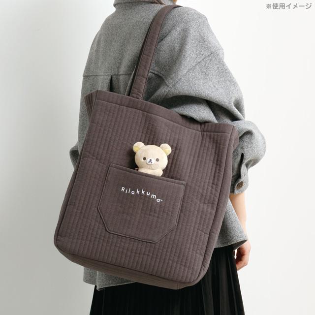 San-X（サンエックス） リラックマ BASIC RILAKKUMA MONOCHROME トート