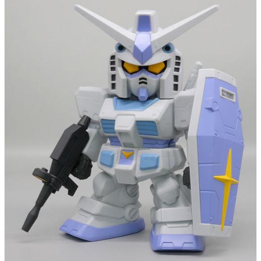RX782 ガンダムソフビ プレックス ジャンボソフビフィギュアSD RX-78-3 SD G3ガンダム