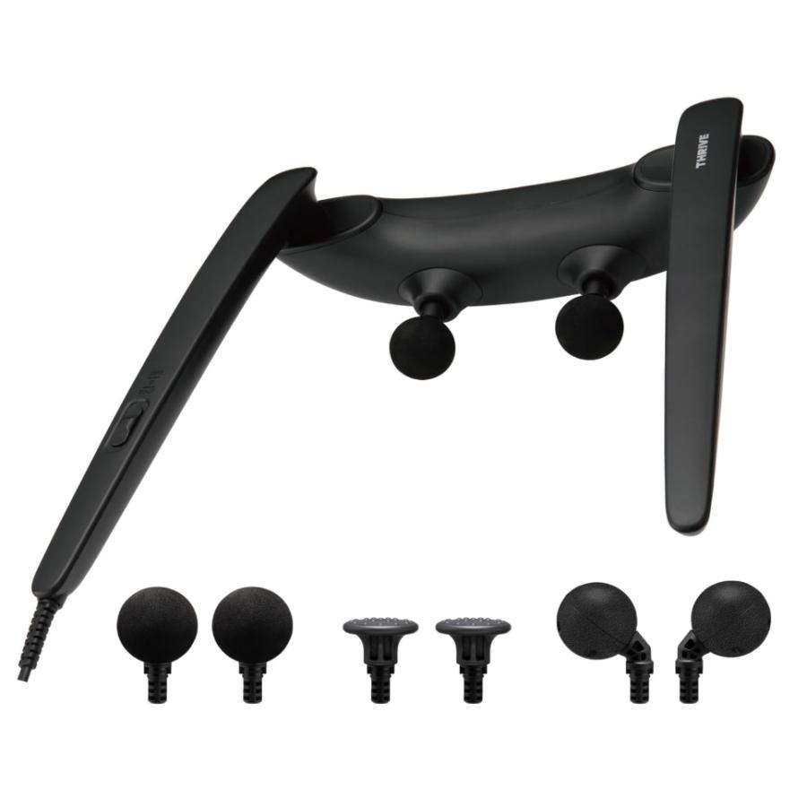 MD-8020 スライヴ ブラック リリースシューター ダブリュ [ハンディマッサージャー] THRIVE（スライヴ） リリースシューター ダブリュ MD-8020 BK