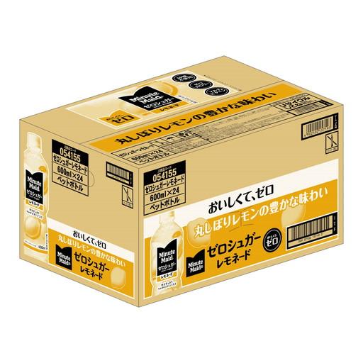 Minute Maid ミニッツ メイド ゼロシュガー レモネード 600ml PET 24本