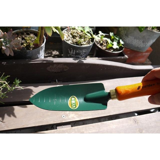 シャベル 焼入移植ゴテ 細 グリーン スコップ |  | 02