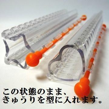 デコきゅう きゅうりの型どりケース 星とハートセット きゅうり 型 |  | 01