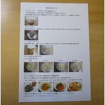 発芽豆栽培スタートセット 専用容器１個と発芽豆２個を選べるセット 送料込 2026年11月〜2027年11月期限 |  | 06