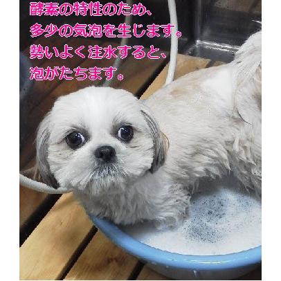 犬 シャンプー 無添加 すすぎいらず 犬用入浴剤 酵素 500ml 天然酵素