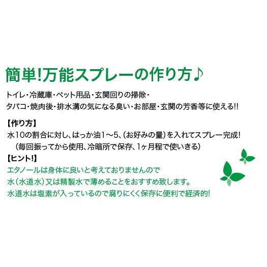 ハッカ油お試し和ハッカ高級和種ハッカ油 天然精油100%10ml和種はっか油薄荷油ミントオイルアロマハッカオイルエッセンシャルオイルメントール00｜nicolife｜03