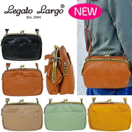 Sango がま口お財布　がま口ショルダーバック 楽天市場】レガートラルゴお財布ショルダー LG-V0424 レガートラルゴ