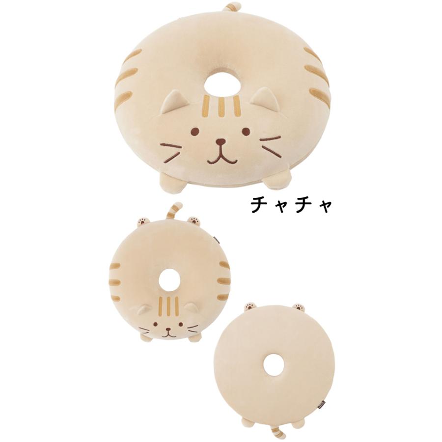 A1475 ふくふく にゃんこ もっちり 円座 クッション 猫 ギフト 座布団