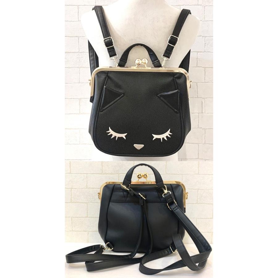 ハンドメイド　猫耳　しっぽ付き　スマホ　リュック型ショルダーポーチ　黒猫　ネコ REAL STYLE（ファッション） ハロウィン 2025 コスプレ ミニ