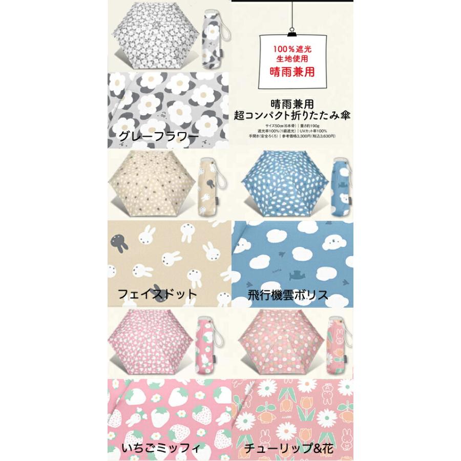 Miffy YBB1436 1級遮光 晴雨兼用 Dick Bruna miffy 軽量