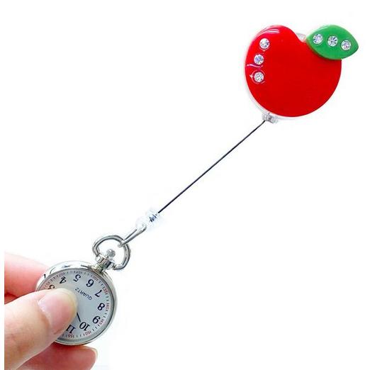 YBB896 リンゴ イチゴ ナースウォッチ キラキラ フルーツ