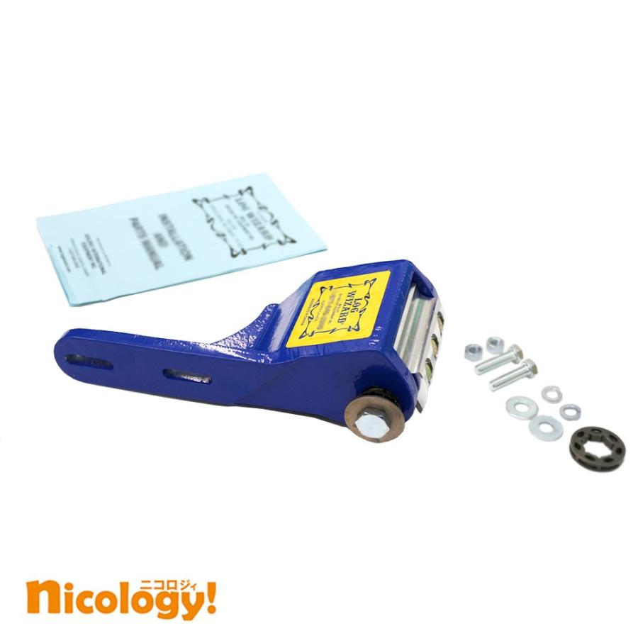 チェンソー用木材皮むき器 ログウィザード : nicology ニコロジィ