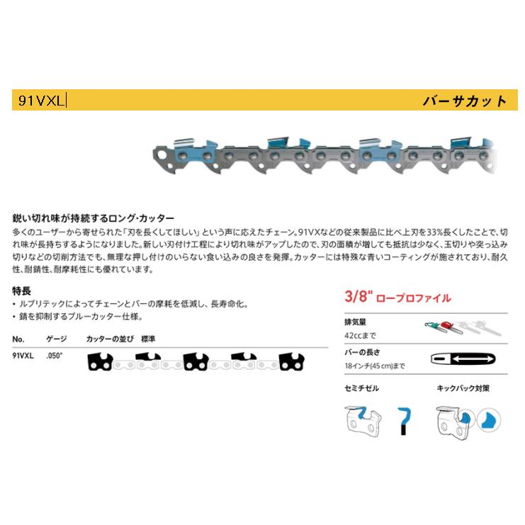 OREGON 91VXL-53EJ オレゴン 正規品 ソーチェン ソーチェーン カット  