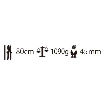 LOWE  オリジナルライオンバサミ 20080アンビル構造 DIY 高枝 高所 太枝長さ80cm 切断径直径45mm 重量1090g 剪定鋏 植木鋏 盆栽鋏 軽量 防錆処理 全国送料無料_10