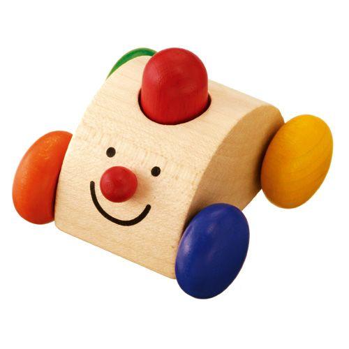 木のおもちゃ 車 木製 赤ちゃん 子供 1歳 2歳 3歳 誕生日プレゼント クラクションカー T1618 ベビー キッズ玩具 ニコリ 通販 Yahoo ショッピング