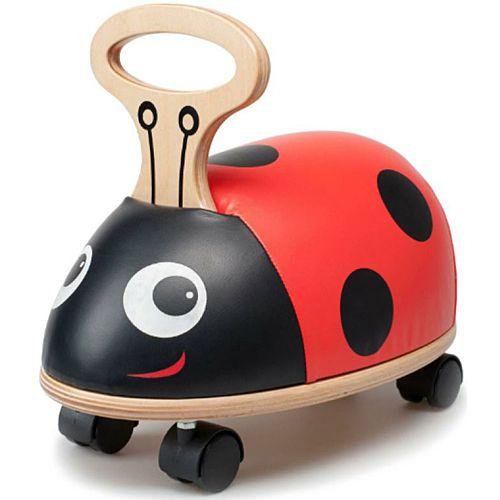 乗用玩具 赤ちゃん 木のおもちゃ 1歳 2歳 3歳 子供 誕生日プレゼント　スキッパー　ライドアンドロール レディーバード