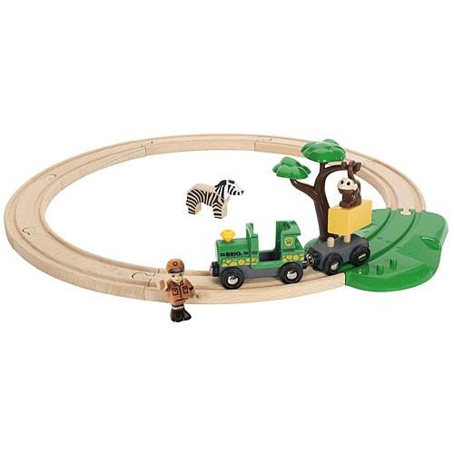 木製レール 電車 木のおもちゃ BRIO ブリオ サファリサークルセット 