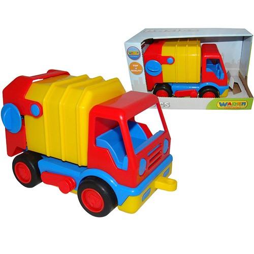車のおもちゃ 砂場　Basics 清掃車｜nicoly