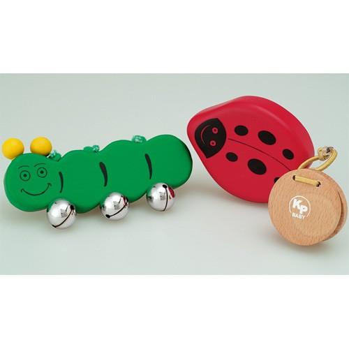 楽器玩具 音楽 木のおもちゃ 初めての楽器 てんとう虫たち