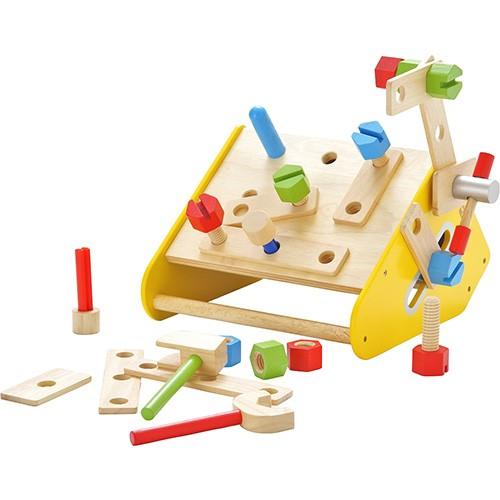 大工 工具 おもちゃ 知育玩具　カーペンターボックス｜nicoly