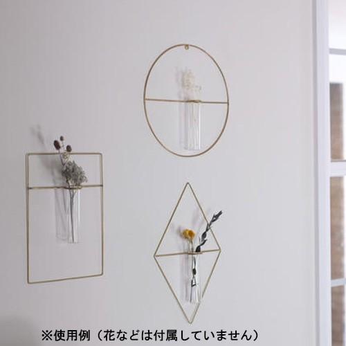 PIKE wall brass vase RECT　フラワーベース 一輪挿し ギフト プレゼント お祝い｜nicoly｜02