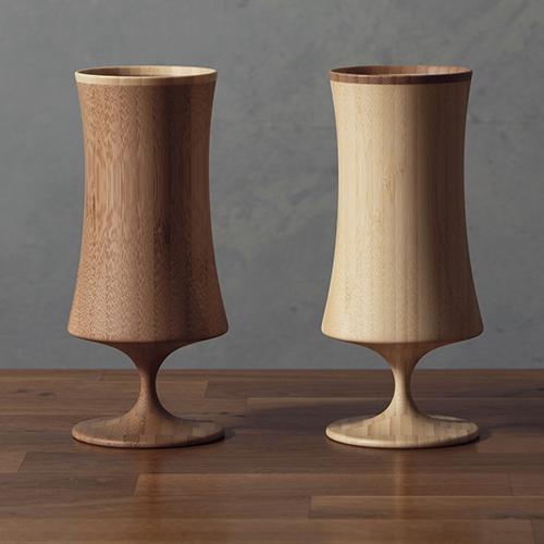 RIVERET（リヴェレット） ビアベッセルナイト L ペア ビールグラス ピルスナー ビアグラス コップ 木製 ギフト プレゼント