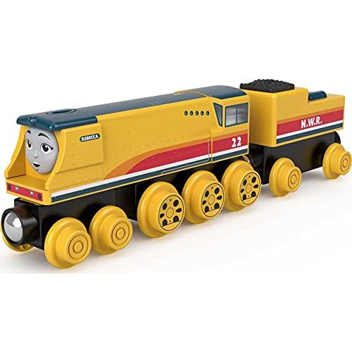 マテル(MATTEL)きかんしゃトーマス 木製レールシリーズ(Thomas) レベッカ 【2才~】 HBK14｜nicomagasin｜05