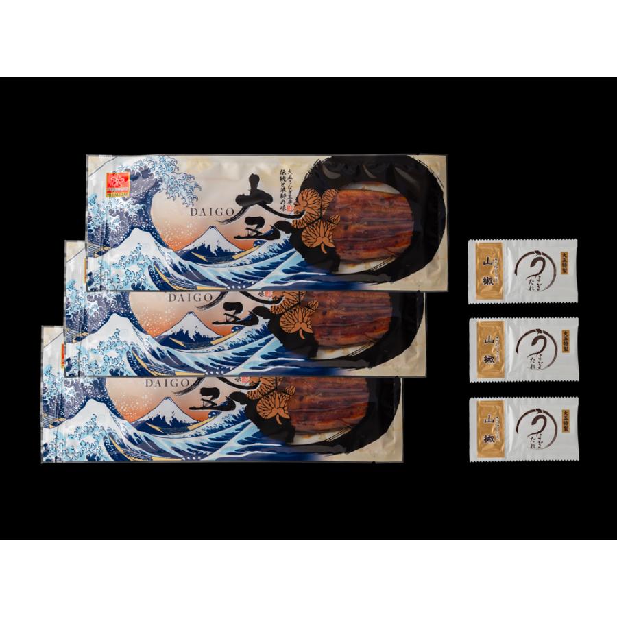 うなぎ問屋の大五鰻蒲焼3尾セット　sk_2