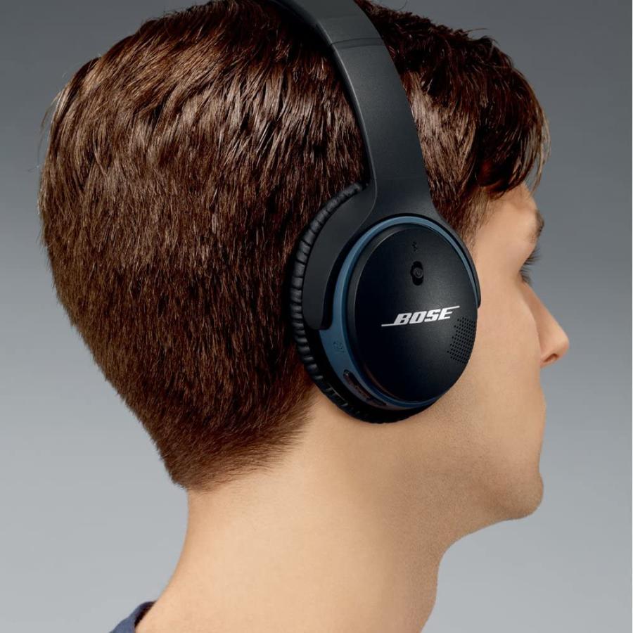 Bose SoundLink around-ear wireless headphones II ワイヤレスヘッドホン Bluetooth 接続 マイク付 ブラック 最大15時間 再生｜niconico-mart50｜06