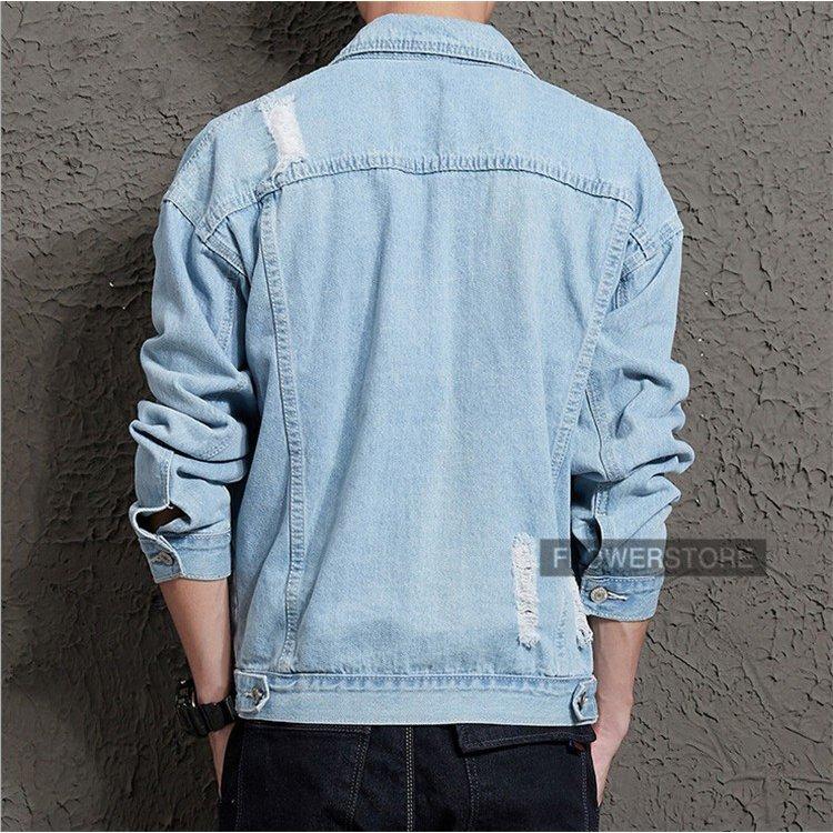超安い ジャケット Gジャン ジージャン 秋 メンズ デニムジャケット ヴィンテージ Gジャン ジージャン 秋 メンズ デニムジャケット ヴィンテージ ジャンパー カジュアル デニム 細身 お兄系 カッコイイ 春物 ダメージ加工 Ism Com Ge