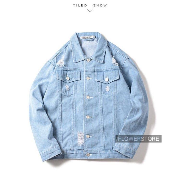 超安い ジャケット Gジャン ジージャン 秋 メンズ デニムジャケット ヴィンテージ Gジャン ジージャン 秋 メンズ デニムジャケット ヴィンテージ ジャンパー カジュアル デニム 細身 お兄系 カッコイイ 春物 ダメージ加工 Ism Com Ge