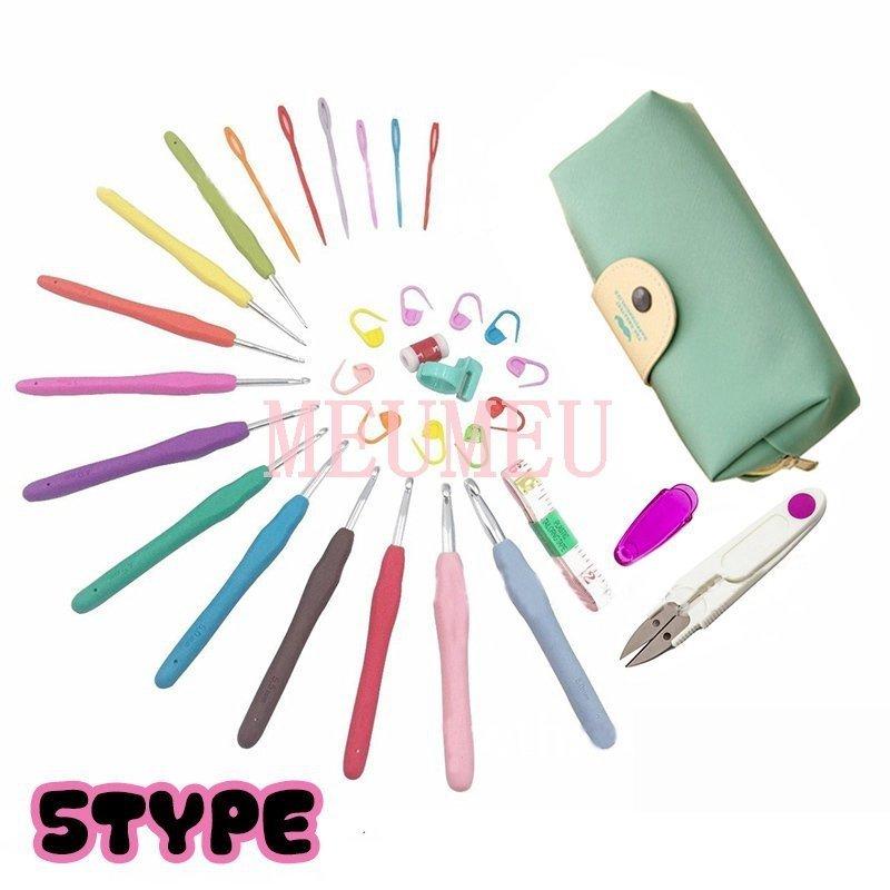 かぎ針セット 編み針セット かぎ針 編針 かぎ針編み かぎ編み セット 手芸 編み物 マフラー ブランケット 帽子 手袋 便利 持ち運び 手編み 編み Nhyb ニコニコショップ 通販 Yahoo ショッピング