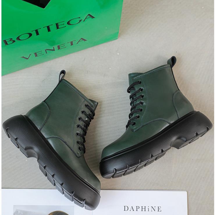 マーティンブーツ 本革 ショートブーツ レディースシューズ ローヒール 靴 カジュアルシューズ美脚 歩きやすい 秋冬 くらしを楽しむアイテム