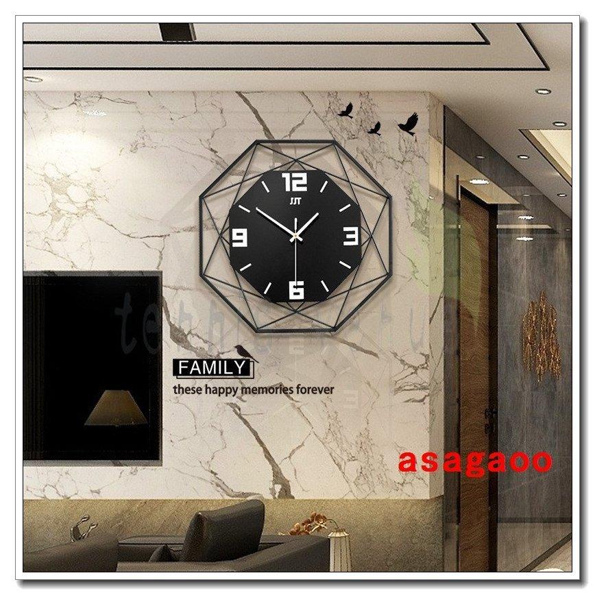 掛け時計おしゃれ壁掛け時計壁飾り北欧乾電池静音マグネットスプレッドクロック時計壁掛けデジタル新