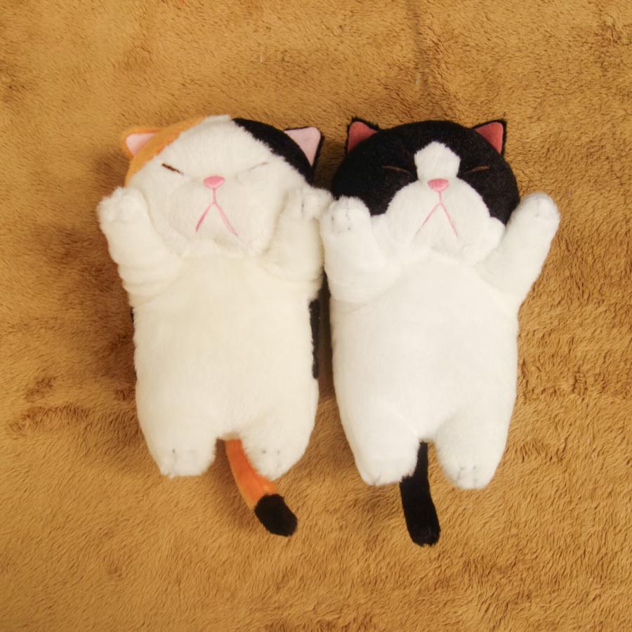 ぼうみたいなねこ】 ぬいぐるみ うつぶせ みけぼう（Calico）JAN