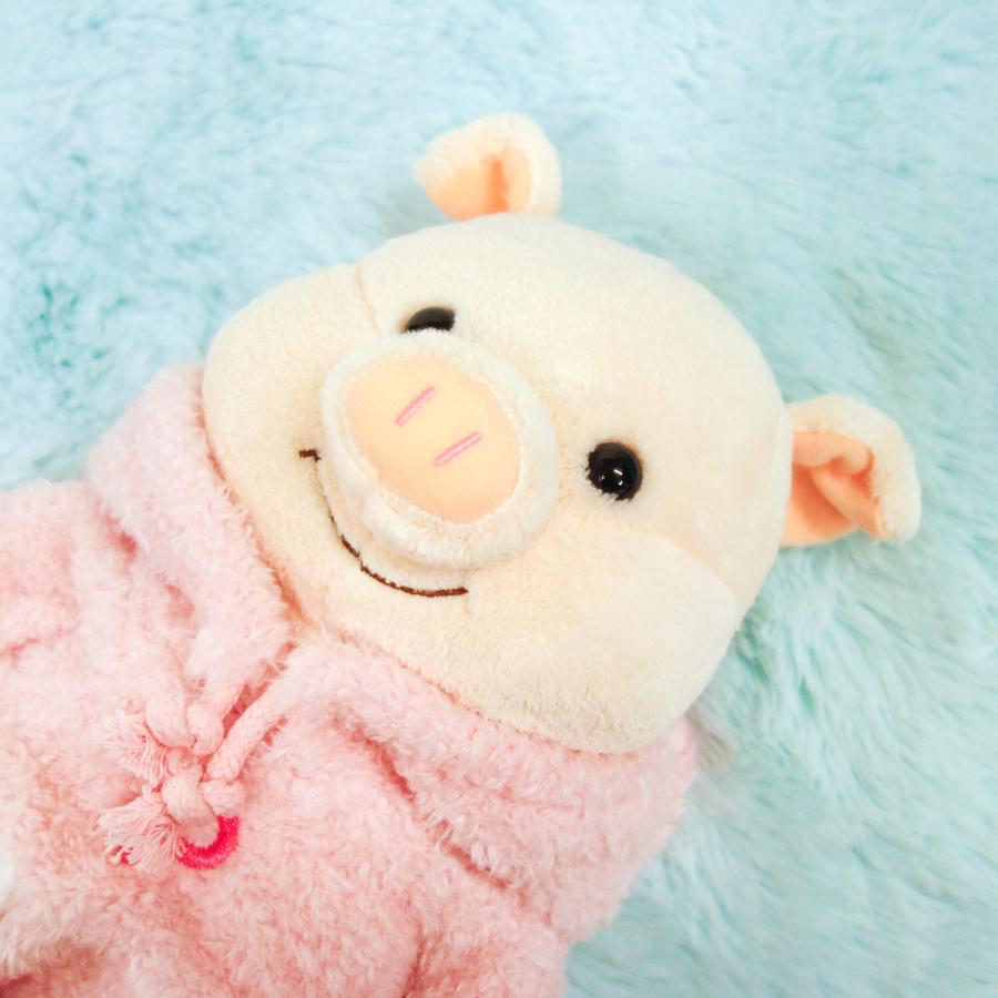 ぷーとん】 きぐるみパジャマ ぬいぐるみ マスコット 豚 内藤デザイン