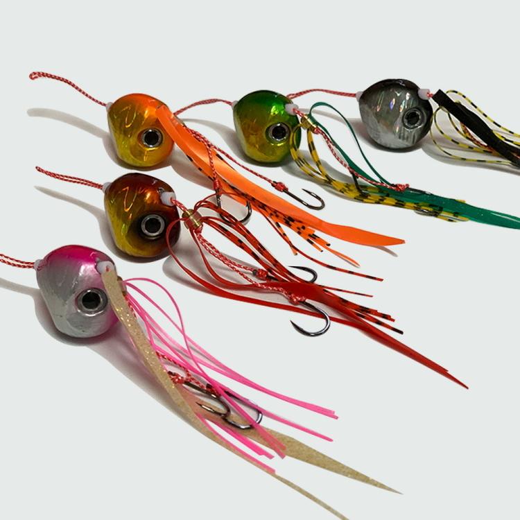 タイラバセット 鯛ラバ タイラバ 80g 5個セット 送料無料  