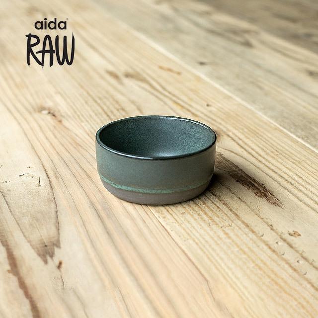 RAW　ロウ　スモールボウル　10cm　ノーザングリーン　ストーンウェア｜niconomanimani