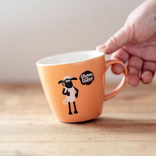 ひつじのショーン マグカップ ショーンと仲間 オレンジ Niconomanimani ニコノマニマニ 通販 Yahoo ショッピング