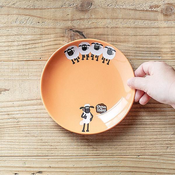 ひつじのショーン プレート ショーンと仲間 オレンジ Niconomanimani ニコノマニマニ 通販 Yahoo ショッピング